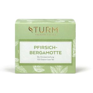 Pfirsich-Bergamotte Grüntee (Loser Tee)